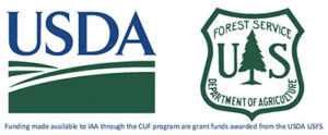 United States Department of Agriculture logo and U.S. Forest Service logo.