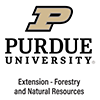 Purdue Extension - Forestry and Natural Resources logo.