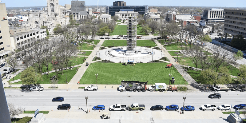 Indianapolis Memorial Plaza